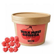 Wax melts de soja aroma Cerezas en envase kraft, producto artesanal de Tenerife