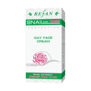 Crema facial de dia Snail and Rose Perfection Refan - Face Day Cream Snail Extract & Organic Rose water - Tienda Online Cosmética Natural Orgánica Bio Islas Canarias - Cosmetics Tenerife 