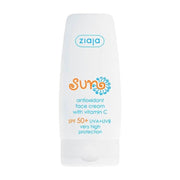 Antioxidant facial cream SPF 50+ with Vitamin C SUN - Antioxidant facial cream SPF 50+ with Vitamin C SUN - Ziaja Cosmetics - Online Store Organic Natural Cosmetics Bio Canary Islands - Online Store Organic Natural Cosmetics Bio Canary Islands - Cosmetics Tenerife