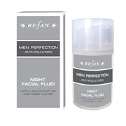 Fluido Facial Noche Men Perfection | Crema Noche Hombre - Para El | Night Facial Fluid - Night Cream Men - Refan - Tienda Online Cosmética Natural Orgánica Bio Islas Canarias - Online Shop Store Organic Natural Cosmetics Bio Canary Islands - Cosmetics Tenerife