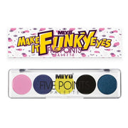 Paleta de Sombras Five Point - No.26 Make it Funky Eyes Miyo by Pierre René Professional - Tienda Online Maquillaje Makeup Islas Canarias Cosmetics Tenerife