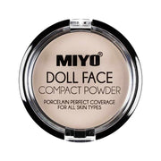 Polvo Compacto Doll Face Miyo No.01 Vanilla - Tienda Online Maquillaje Makeup Islas Canarias Cosmetics Tenerife