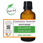 Massage oils for muscle pain - COLD Effect - Muscle Relaxant | Canary Islands Aromatherapy Shop - Tenerife - La Palma - Gran Canaria - La Gomera - El Hierro - Fuerteventura - Lanzarote