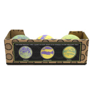 Bath Bomb Set with essential oils - Tropical bay - freedom - red berries - mango - Aromatherapy - Canary Islands Online Store - Cosmetics Tenerife