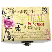 Caja para guardar - regalo 6 botellas de aceites esenciales 10 ml | Tienda online Aromaterapia Islas Canarias - Cosmetics Tenerife