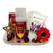Cesta de regalo de Navidad con productos de baño - donde comprar - pedir online - en linea - cerca de mi - entrega a domicilio - envio gratis Canarias - Tienda Online Regalos - Tenerife Sur - Islas Canarias - Santa Cruz de Tenerife - Las Palmas de Gran Canaria - La Gomera - La Palma - Gran Canaria - Lanzarote - Fuerteventura - Graciosa