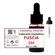 Liquid Colorant for Artisan Soaps - candles - fuchsia color - 234 - 17200 - Homemade Cosmetics - raw material - Mercadona - where to buy - near me - home delivery - free shipping Canary Islands - Online Store - Supply - Canary Islands - Tenerife - La Gomera - La Palma - Gran Canaria - Lanzarote - Fuerteventura - Graciosa