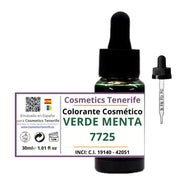 Liquid Dye for Artisan Soaps - candles - mint green color - 7725 - 19140 - 42051 - Homemade Cosmetics - raw material - Mercadona - where to buy - near me - home delivery - free shipping Canary Islands - Online Store - Supply - Canary Islands - Tenerife - La Gomera - La Palma - Gran Canaria - Lanzarote - Fuerteventura - Graciosa