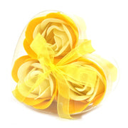 corazon de flores de jabon rosas amarillo - tienda regalos tenerife - gran canaria - la palma - gomera - fuerteventura - lanzarote - el hierro