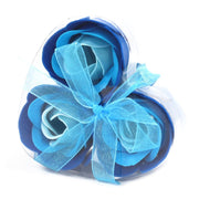 corazon de flores de jabon rosas azul - tienda regalos tenerife - gran canaria - la palma - gomera - fuerteventura - lanzarote - el hierro