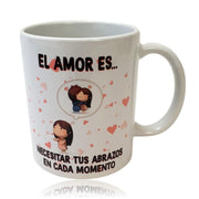 love is needing your hugs at all times - personalized message love mug - - where to buy - order online - online - near me - home delivery - free shipping Canary Islands - Online Gift Shop - Tenerife Sur - Canary Islands - Santa Cruz de Tenerife - Las Palmas de Gran Canaria - La Gomera - La Palma - Gran Canaria - Lanzarote - Fuerteventura - Graciosa