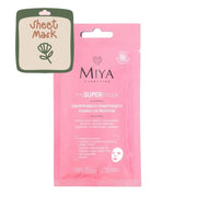 Mascarilla facial Reafirmante, Hidratante Ácido Hialurónico & Té Verde