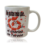 me gustas mas que el choriza de terooo - taza amor con entrega a domicilio - - donde comprar - pedir online - en linea - cerca de mi - entrega a domicilio - envio gratis Canarias - Tienda Online Regalos - Tenerife Sur - Islas Canarias - Santa Cruz de Tenerife - Las Palmas de Gran Canaria - La Gomera - La Palma - Gran Canaria - Lanzarote - Fuerteventura - Graciosa