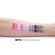 Swatch  no.13 - 24 - Eyeshadow OMG Miyo Makeup Tenerife