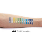 Swatch  no.25 - 36 - Eyeshadow OMG Miyo Makeup Tenerife