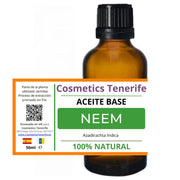 Neem Oil: Benefits for Face, Hair, Body | Features | Contraindications - price - Mercadona - where to buy - near me - home delivery - free shipping Canary Islands - Online Store Aromatherapy - Halotherapy - Canary Islands - Tenerife - La Gomera - La Palma - Gran Canaria - Lanzarote - Fuerteventura - Graciosa