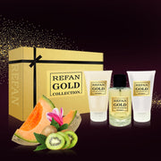 Gold Collection 126 | Female Gift Pack - For Her - Woman | Eau de Parfum | Shower gel | Body lotion - Gold Collection 126 | Female Gift Pack - For Her - Woman | Eau de Parfum | Shower gel | Body lotion - Refan - Canary Islands Perfumery Online Shop | Perfume of equivalence | Cheap perfume | imitation parfum | Equivalenza - Online Shop Store Perfumery Store Canary Islands | Perfume of equivalence | Cheap perfume | imitation | parfum | Equivalency- Cosmetics Tenerife