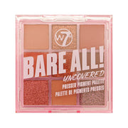 Eyeshadow palette - BARE ALL - Pressed Pigments - Pressed Pigment Palette Uncovered Eyeshadow - Clone Huda Beauty Nude Palettes - Buy makeup Tenerife - Canary Islands