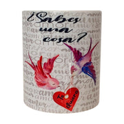 Sabes una cosa Te Quiero - taza con frases de amor - tienda regalos online - tenerife - gran canaria - la palma - gomera - fuertebetura - lanzarote - el hierro