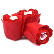 Soap Flowers Heart Box Red Roses - Tenerife Gift Shop - Gran Canaria - La Palma - Gomera - Fuerteventura - Lanzarote - El Hierro