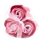 corazon de flores de jabon rosas rosa - tienda regalos tenerife - gran canaria - la palma - gomera - fuerteventura - lanzarote - el hierro