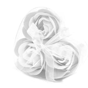 white roses soap flower heart - gift shop tenerife - gran canaria - la palma - gomera - fuerteventura - lanzarote - el iron